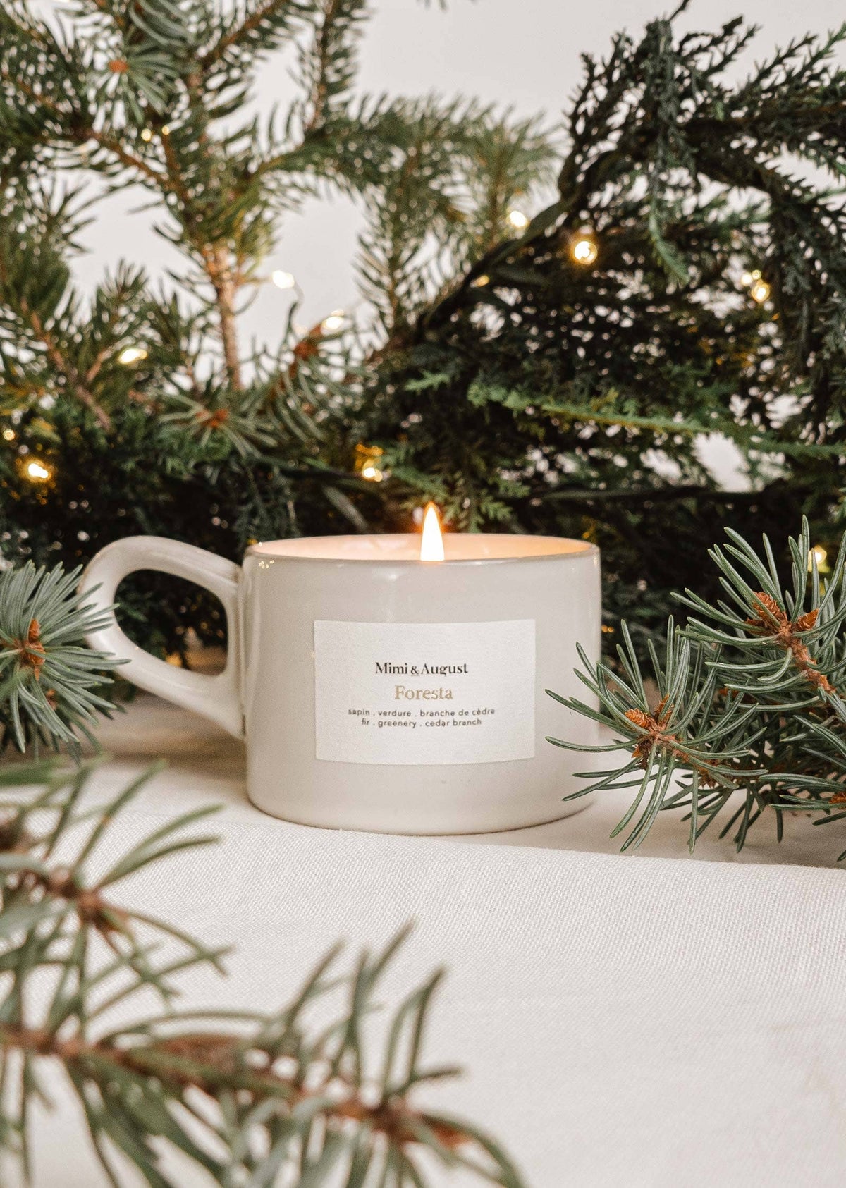 Foresta reusable candle: 5.5 oz