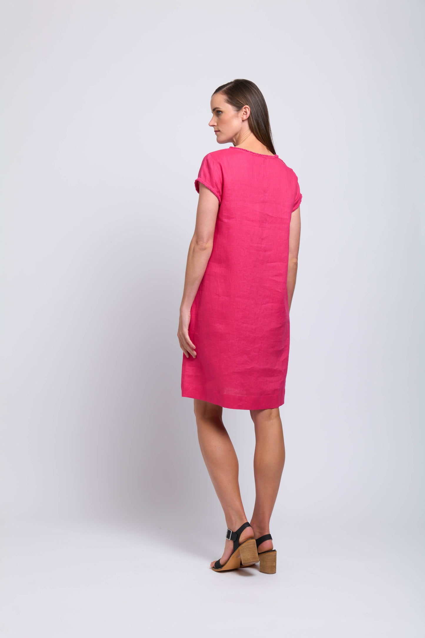 Fringe Festival Dress FO7907 Pink Flash - FOIL