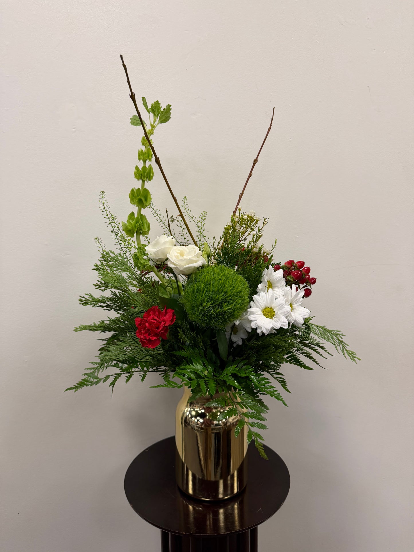 Sign of the Times Christmas Vase