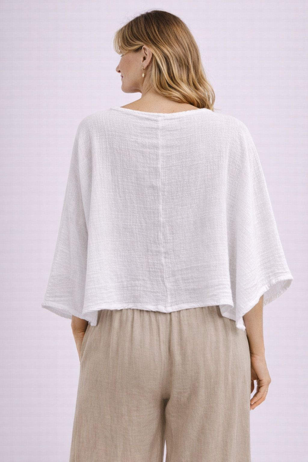 Vanna Snow Blouse T295 - Oh My Gauze