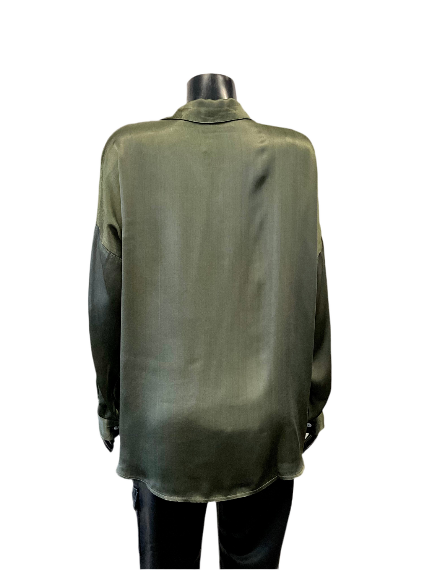 Button Shirt Olive - Eternelle