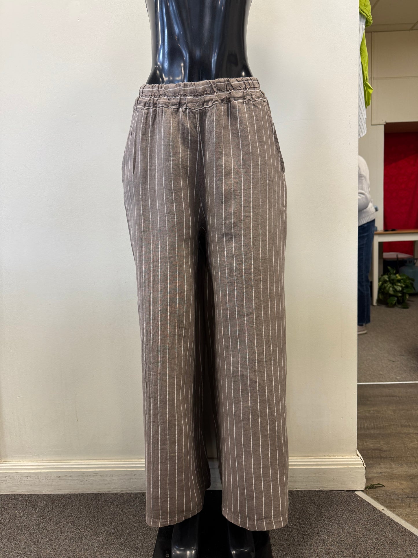 Linen Pants 1045 - Bella Amore
