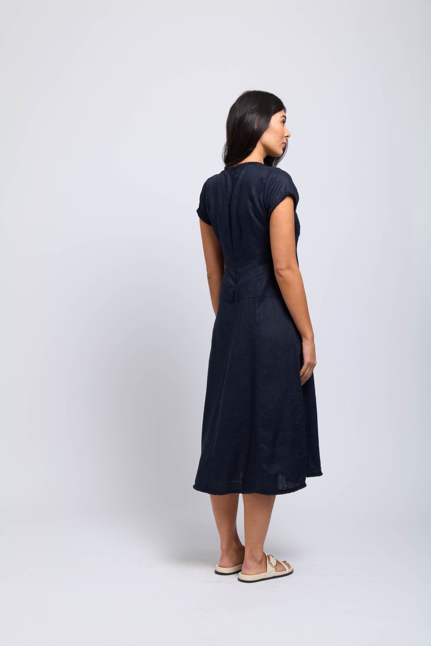 Fringe Event Dress FO7890 Midnight - FOIL