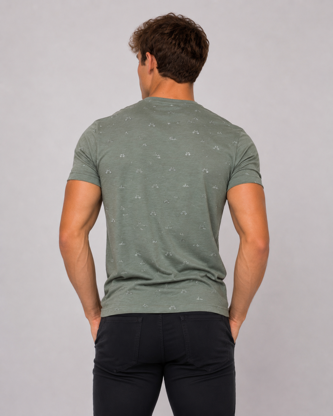 Men’s Cotton T-Shirt - GREEN