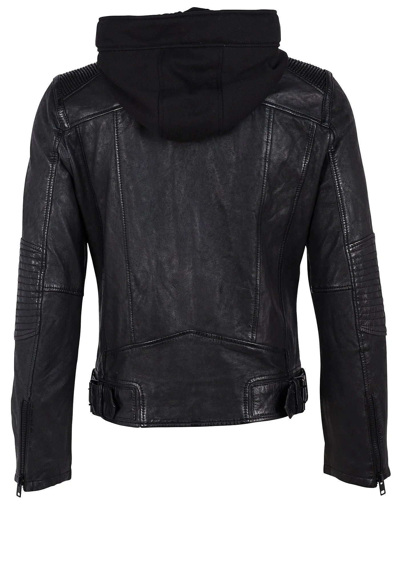 Kayto RF Leather Jacket, Black