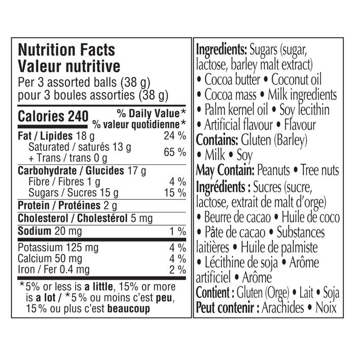 Lindt LINDOR Assorted Chocolate Truffles Gift Box, 287g