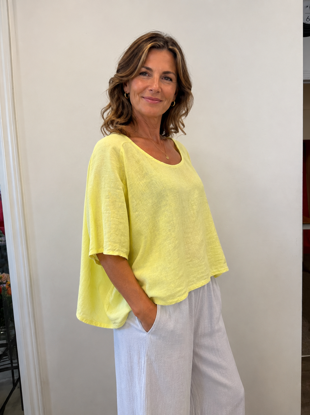Top Yellow 6-SS26125-9 - Eternelle