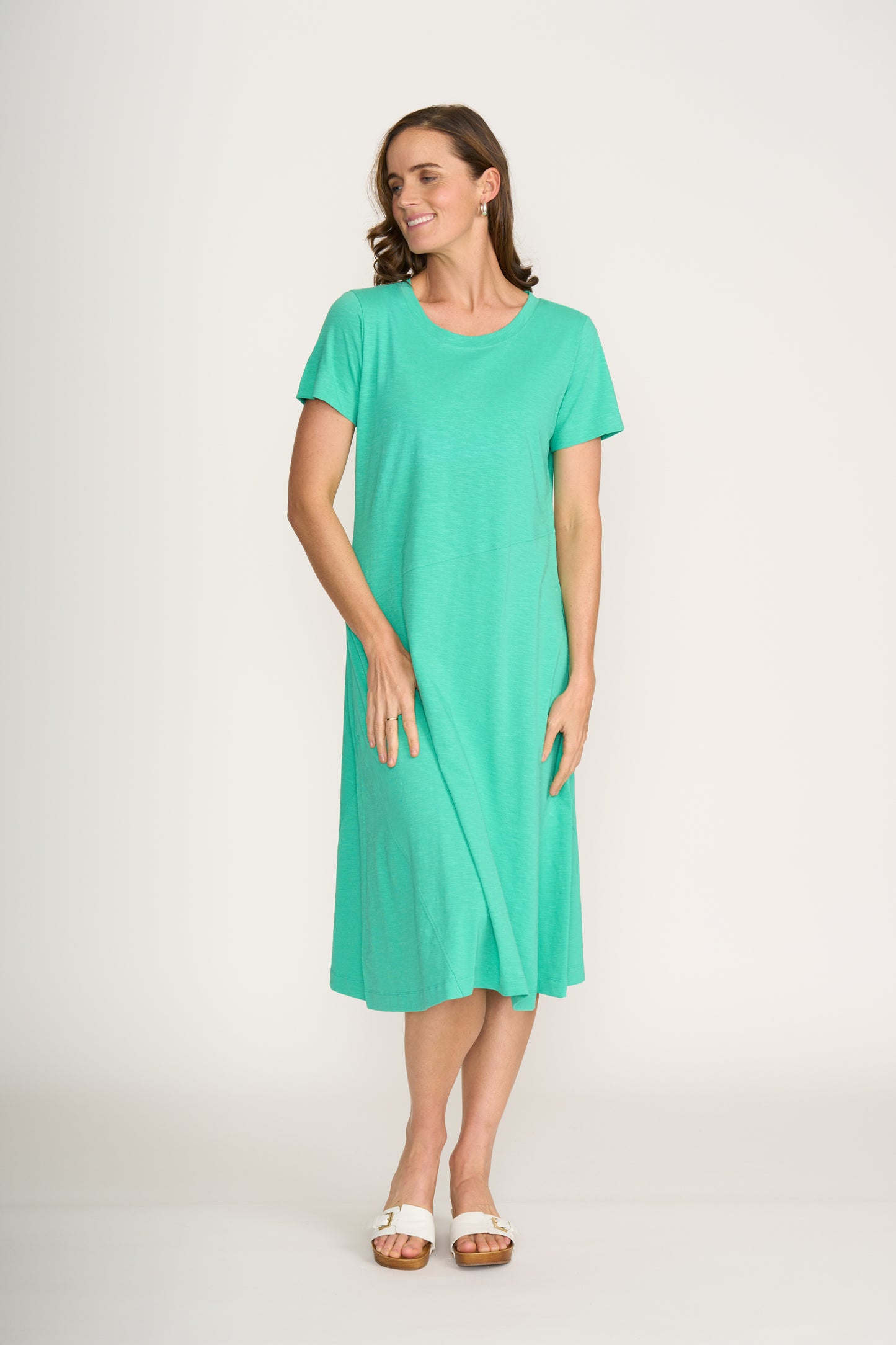 Stitch Together Dress FO8181 Aquamarine - FOIL