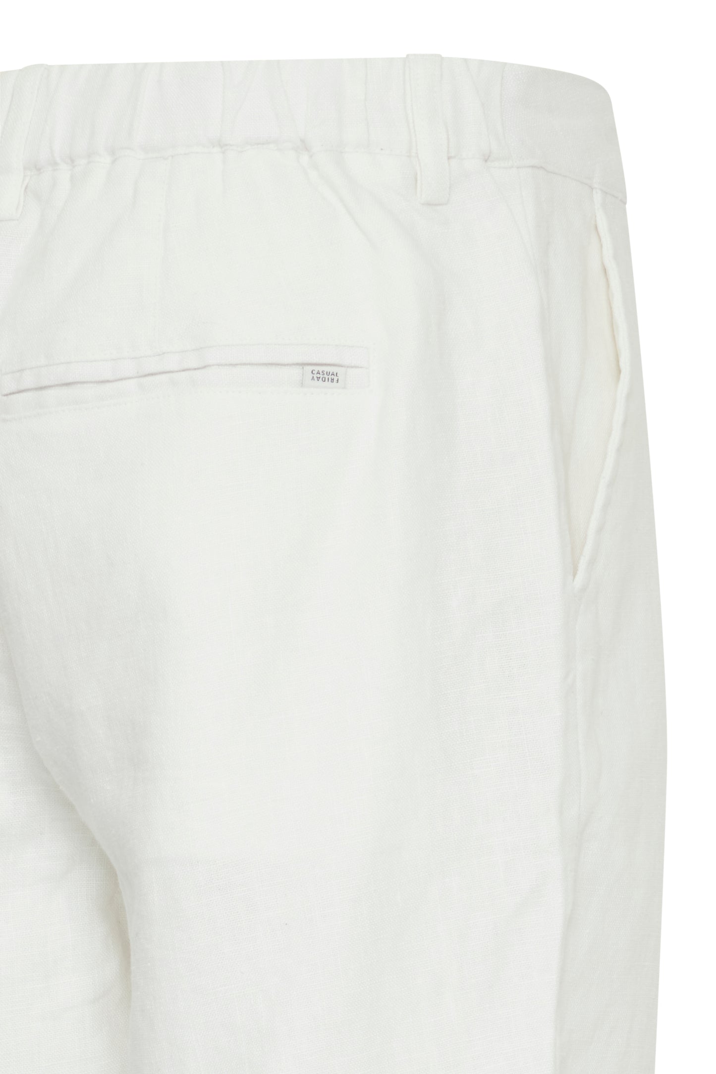 Linen Shorts White 20505166 - CASUAL FRIDAYS