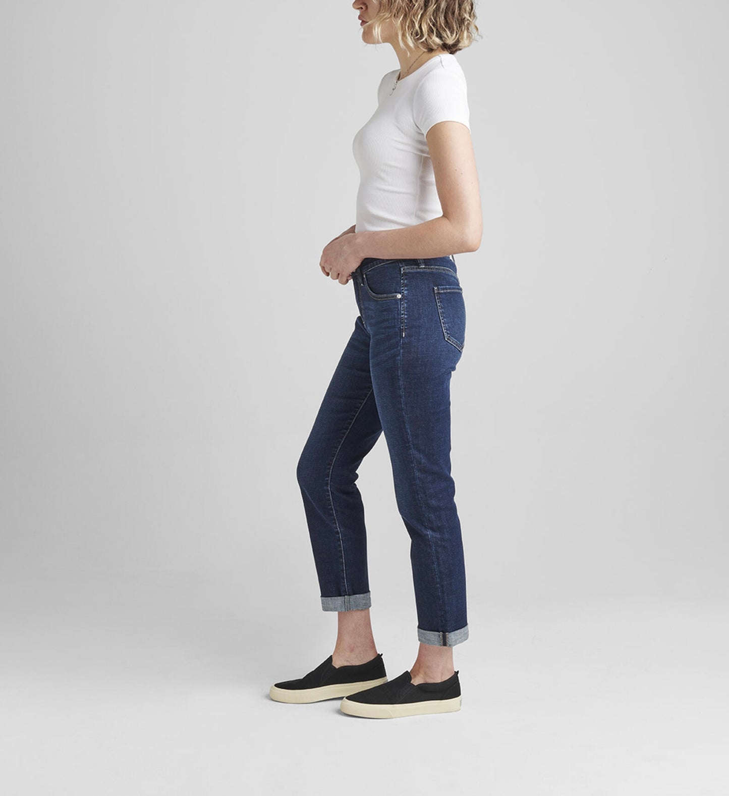 Carter Mid Rise Girlfriend Jeans - JAG