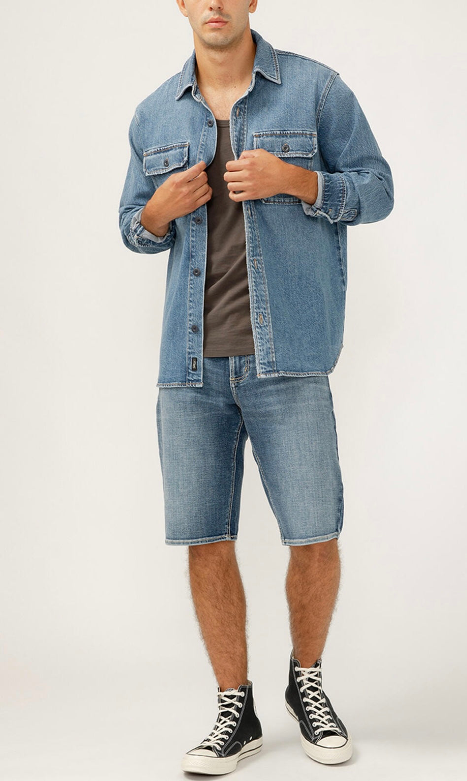 Men’s Denim Shirt Jacket
