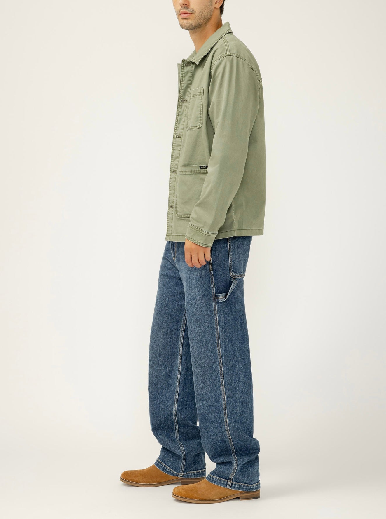 Essential Twill Chore Jacket MJ0028CBT675 - SilverJeans Co.