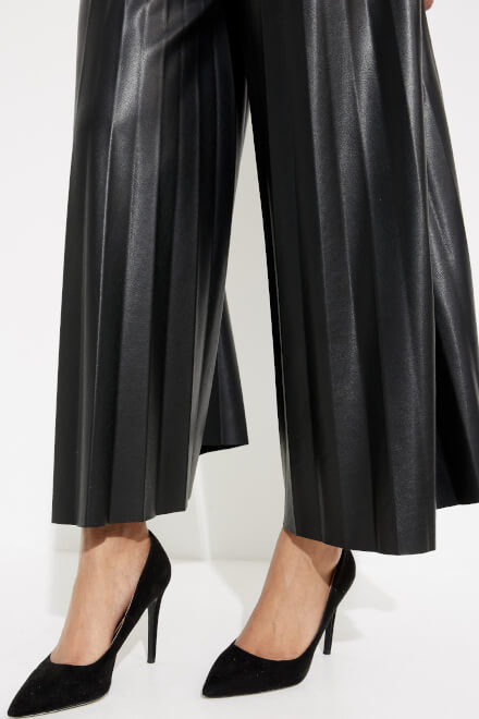 Wide Leg Culotte Pants Style 233109 - BLACK Joseph Ribkoff