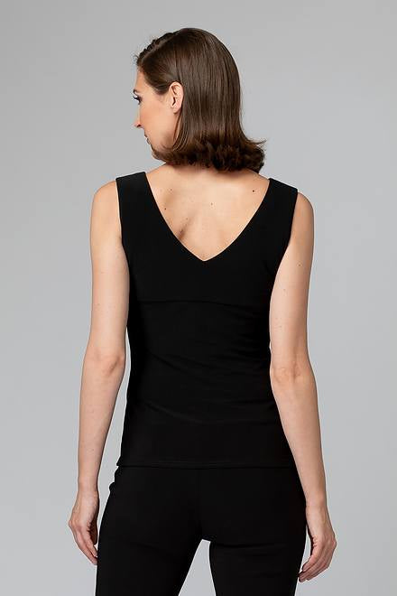 V-neck Sleeveless Top Style 201546NOS - Joseph Ribkoff