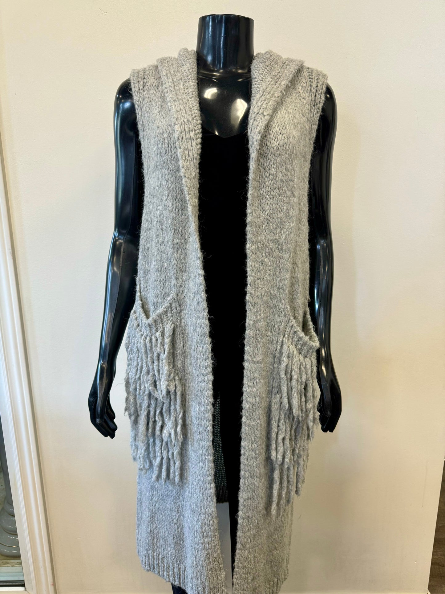 Large Knit Cardigan - ETERNELLE