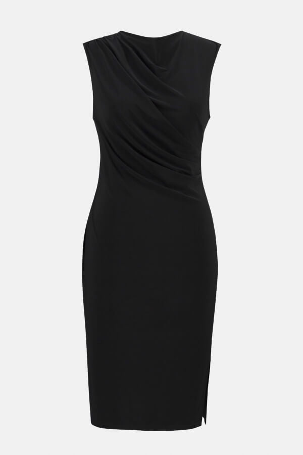 Draped Neck Dress Style 233211 Joseph Ribkoff