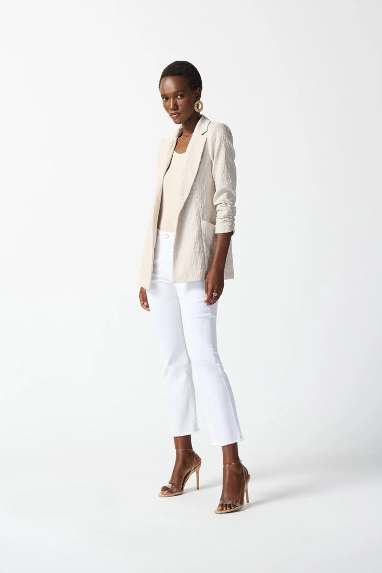 Woven Jacquard Boxy Blazer 242034 - Joseph Ribkoff