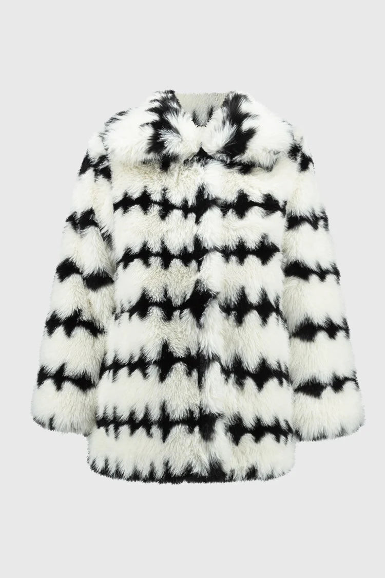 Reversible Faux Fur Coat 244900 Joseph Ribkoff