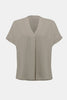 Textured Woven Straight Top 251087 - Joseph Ribkoff