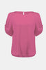 Hammered Satin Straight Top 251119