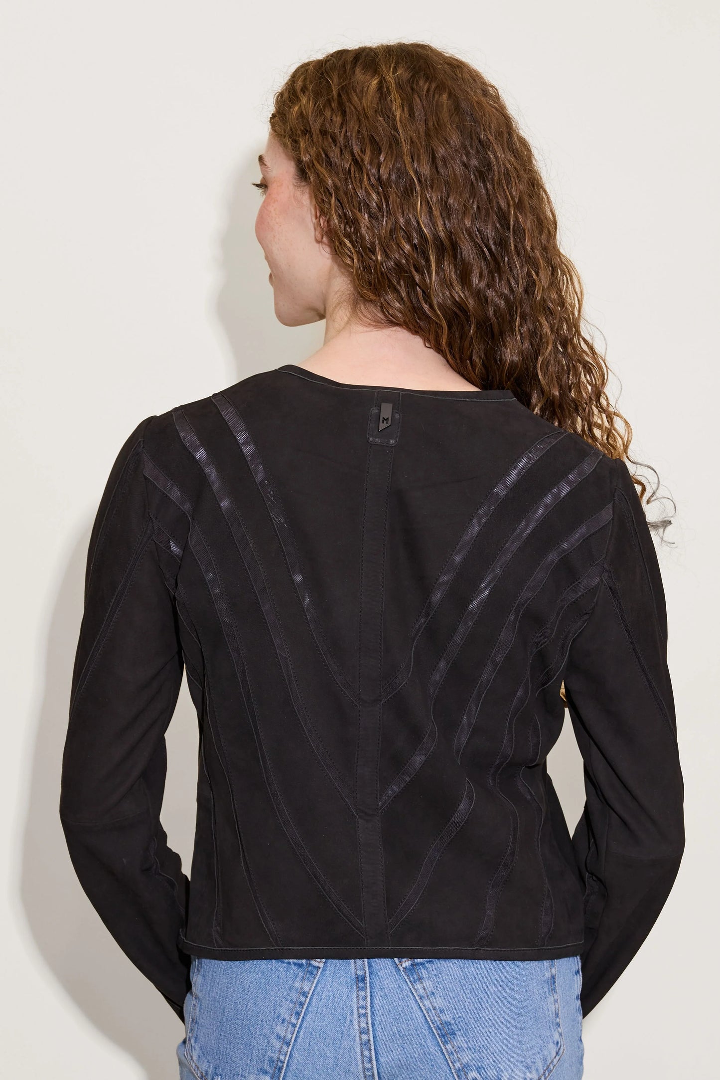 Mira RF Leather Jacket