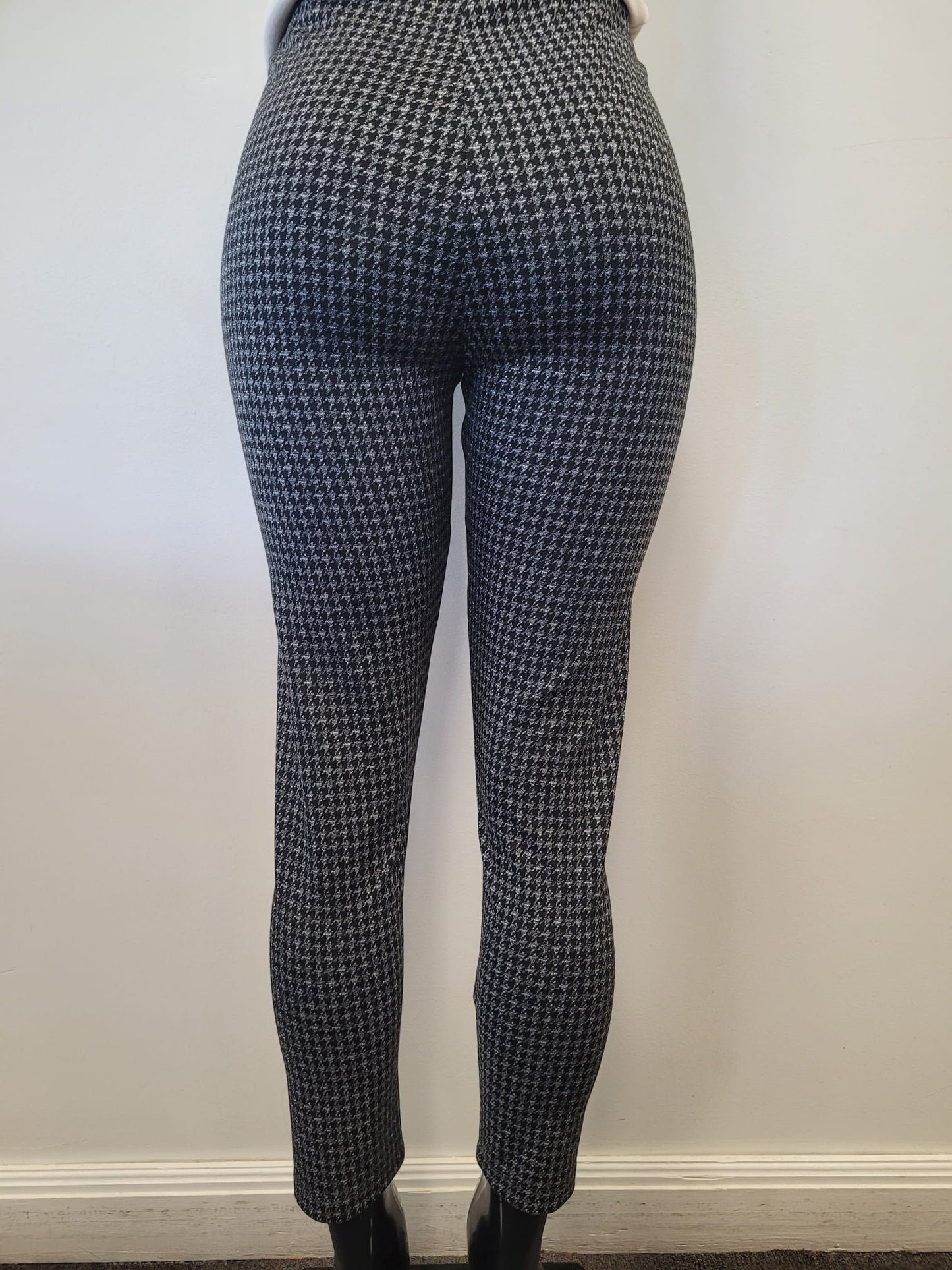 Houndstooth Print Leggings