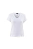The T-shirt 6539 MARBLE from MARBLE is showcased against a plain background. This stylish, comfortable shirt features short sleeves and a classic V-neck design that exudes effortless style.
