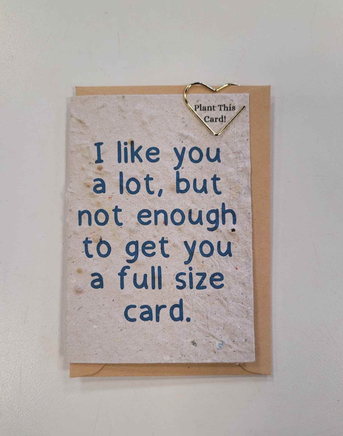 Mini Greeting Card Seeded Memories