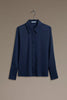 LONG FRENCH CUFF SLEEVE BUTTON DOWN PETITE WOVEN TOP