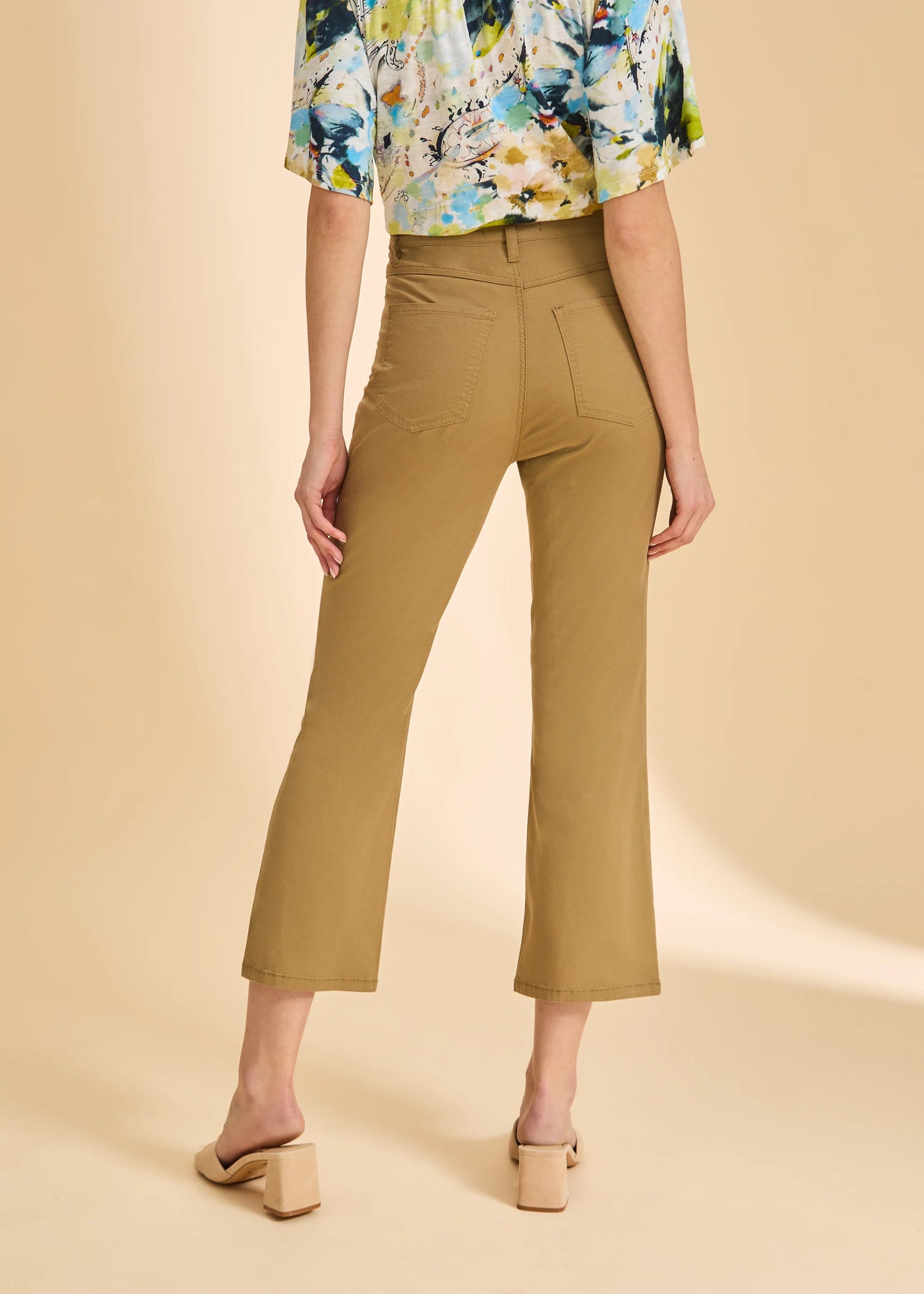 Suzanne Boot Crop Pants, Henna 6964924-HEN - French Dressing Jeans
