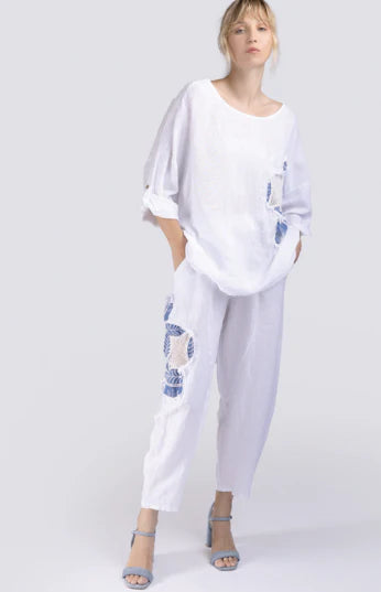 Top 100% Linen DM61163 - Pablo Tricot