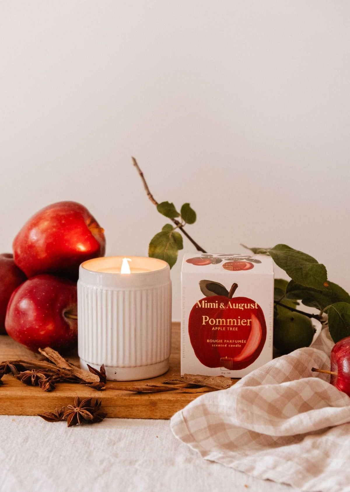 Pommier – Reusable Soy Candle: 8 oz